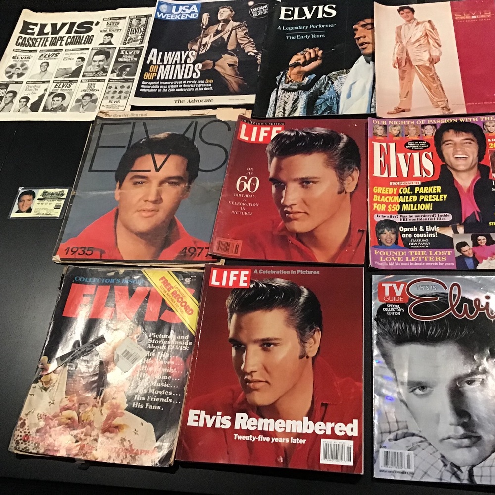 Elvis Presley Collection Memorabilia